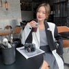 Color Matching Suit Jacket Female Loose Design Niche Small-sized