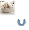 2 In 1 Dog And Cat Bed Pet Winter Bed Round Plush Warm Bed House Soft Long Plush Pets Bed