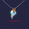 Little Fox Glow-in-the-dark Collarbone Chain