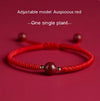 Red Hand Rope With Vermilion Sand Bracelet, Dragon Year, Primordial Year, Red Hand Rope