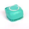 Silicone Dog Bath Massage Gloves Brush Pet Cat Bathroom Cleaning Tool Comb Brush For Dog Can Pour Shampoo Dog Grooming Supplies
