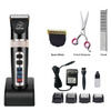 Rechargeable LCD Screen Pet Clippers Trimmer
