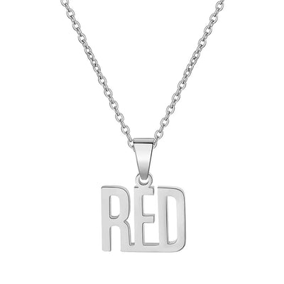 Stainless Steel Necklace Clavicle Chain Music Lovers Gift