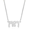 Stainless Steel Necklace Clavicle Chain Music Lovers Gift