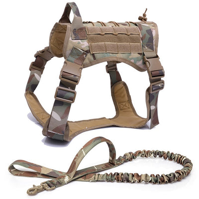Chicos Pet Store™️ Tactical Pet Harness Collar Vest With Handle